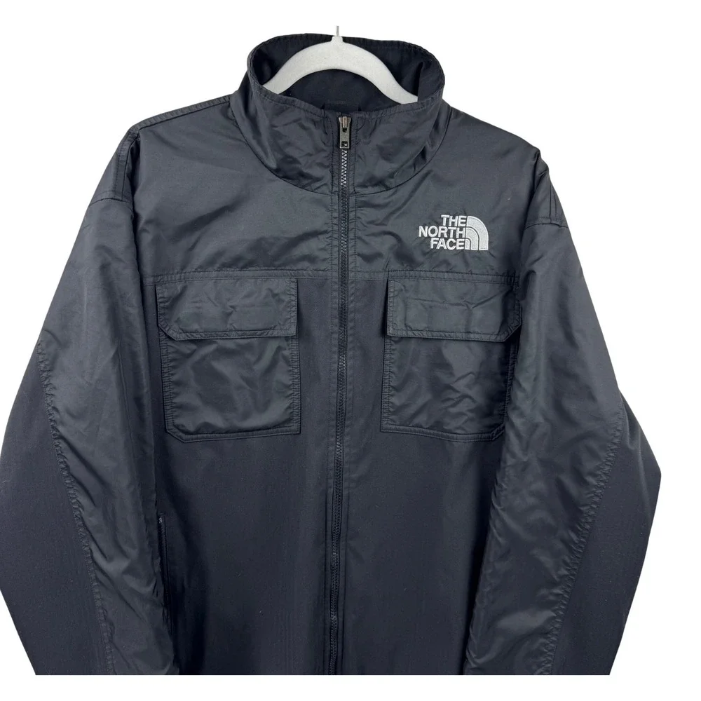 The North Face Full Zip Jacket Mens Large Black Tactical Utility Gorpcore